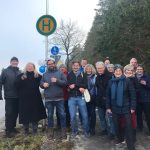 Der Expressbus hält (endlich) in Unterbrunn