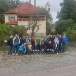 Partnerlandkreise zu Besuch in Unterbrunn nach dem Landkreislauf